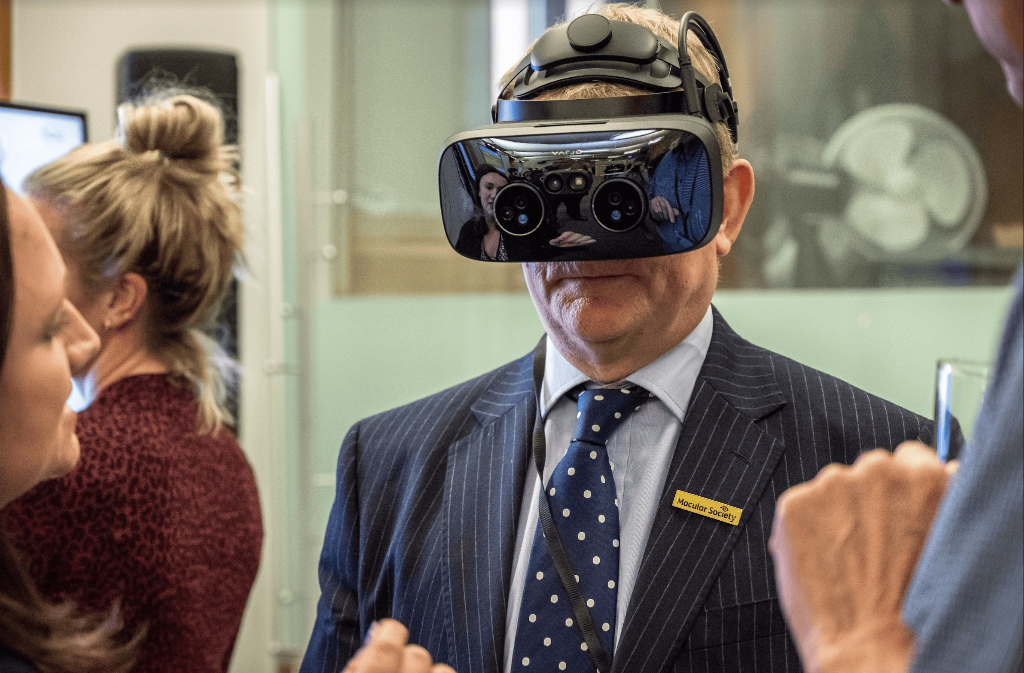 campaign raising awareness of eye health for Parliament