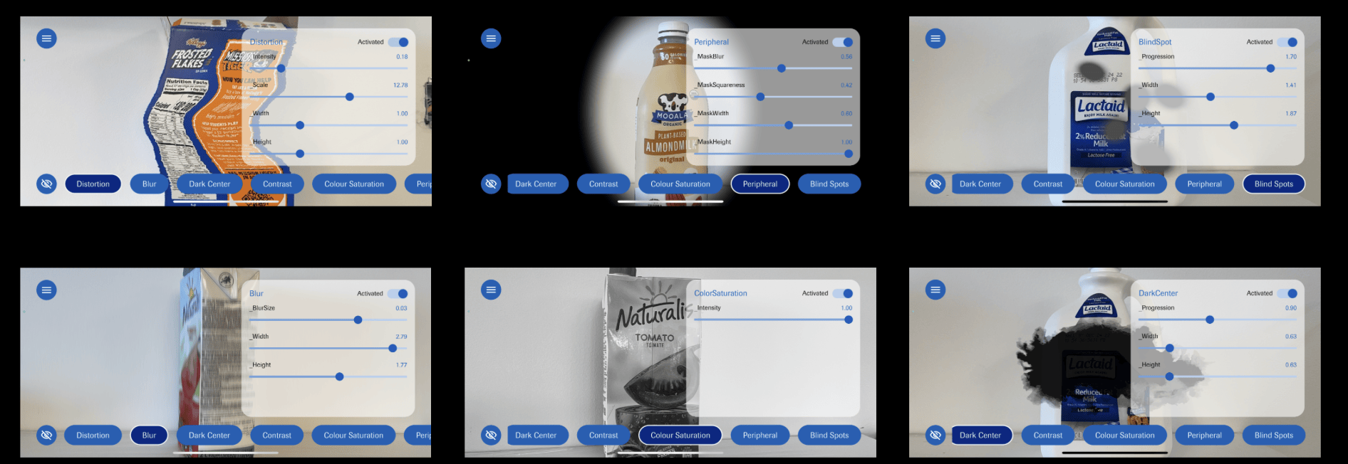 XR simulation of macular disease conditions for Roche Ophthalmology